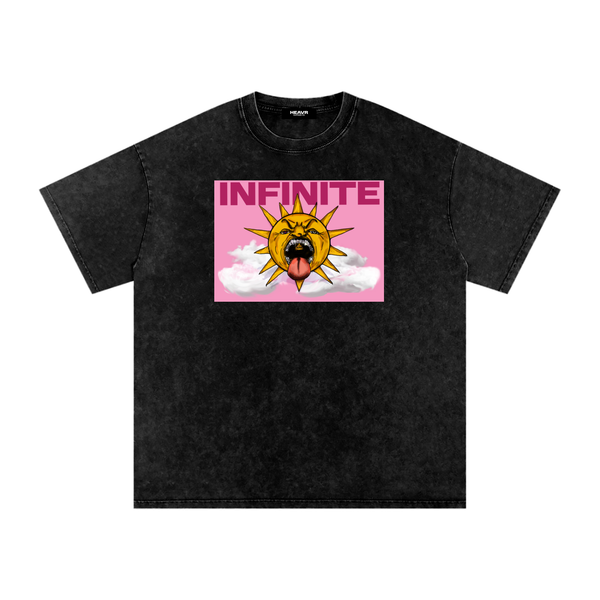 Classic,HEAVR,Black,Pink,INFINITE,T-shirt