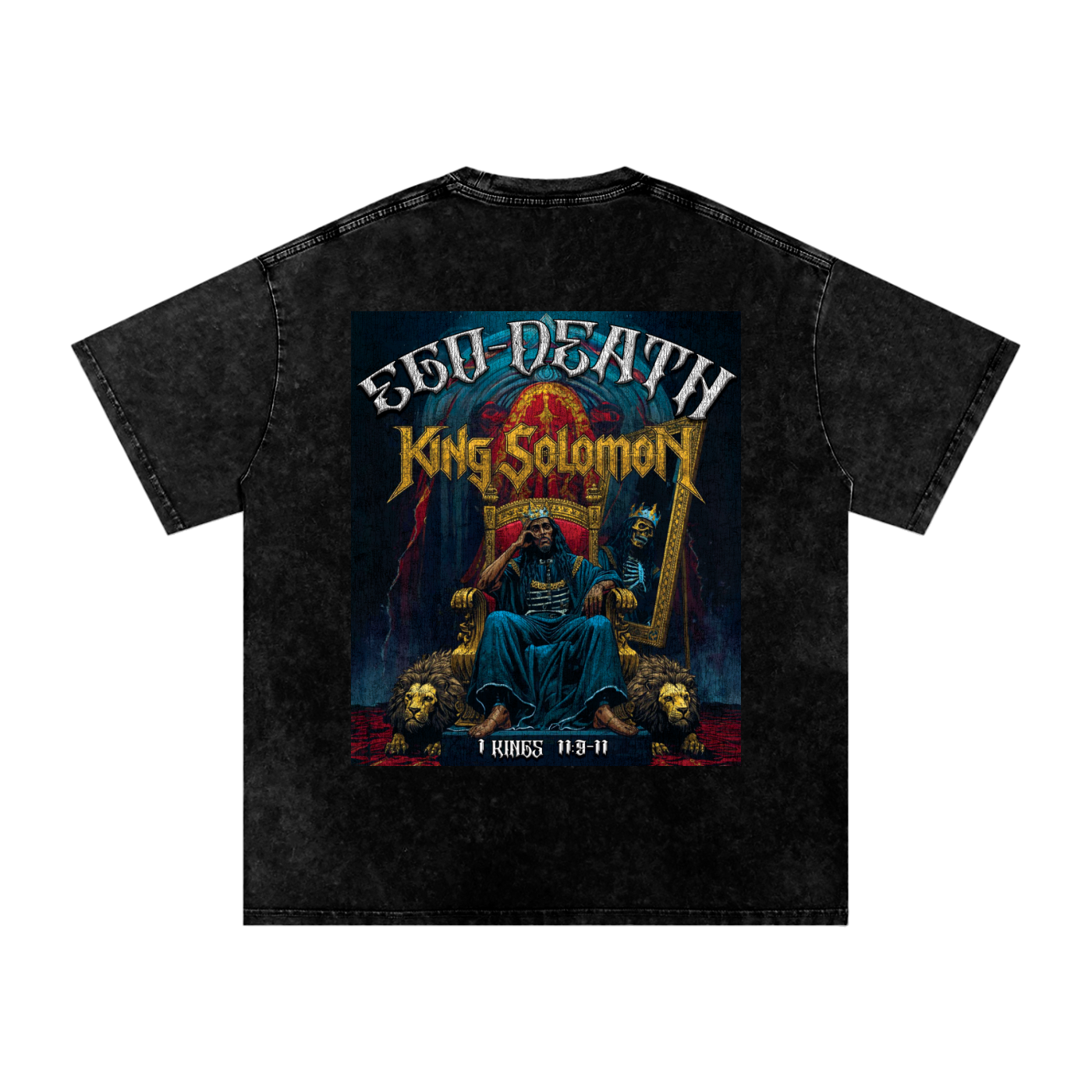 EGO DEATH,Black,T-Shirt,King