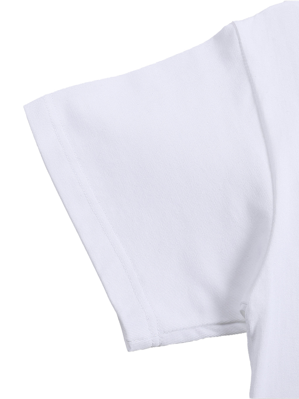 T Shirt,White,Classic,Drop Shoulder