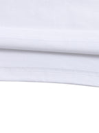 T Shirt,White,Classic,Drop Shoulder